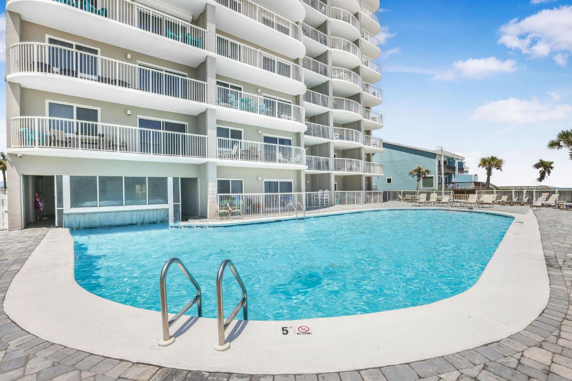 Tradewinds 602- Beachfront Heated Indoor Pool Orange Beach Exteriér fotografie